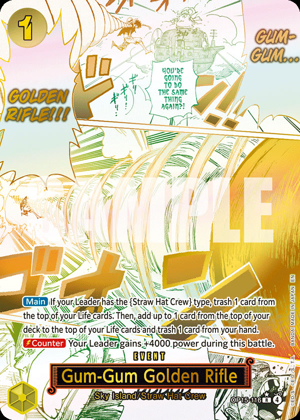 Gum-Gum Golden Rifle (Parallel)