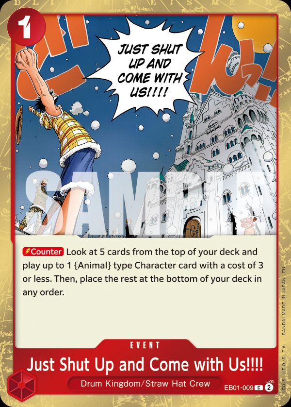 Just Shut Up and Come with Us!!!! (Pirate Foil)