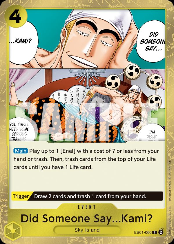 Did Someone Say...Kami? (Pirate Foil)