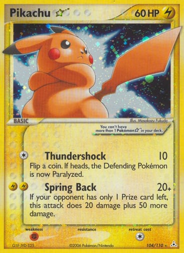 Pikachu ☆