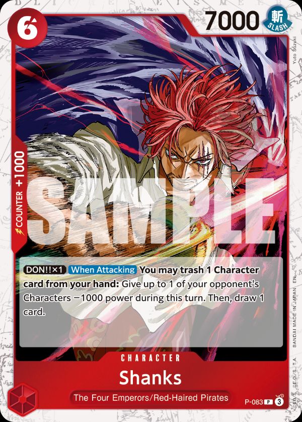 Shanks - P-083 (Pirate Foil)