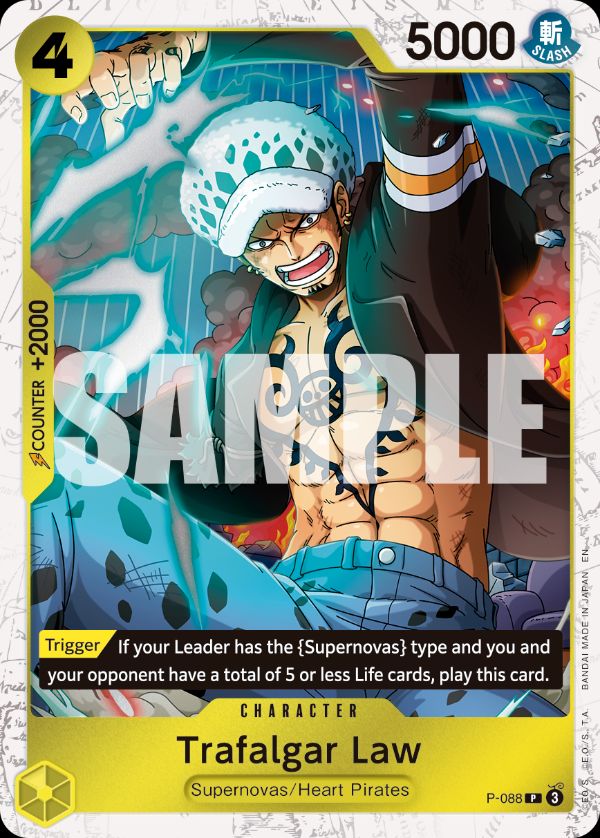 Trafalgar Law - P-088 (Pirate Foil)