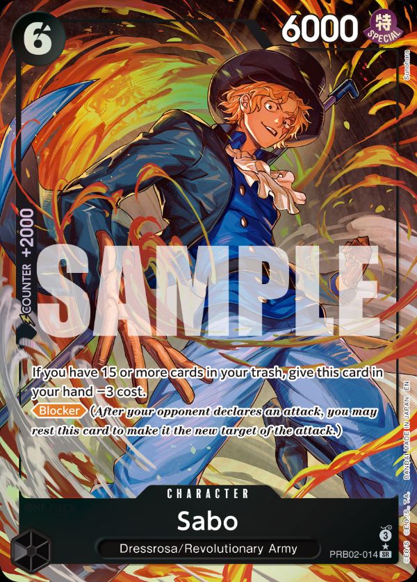 Sabo - PRB02-014 (Alternate Art)