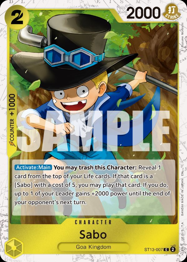 Sabo - ST13-007 (Pirate Foil)