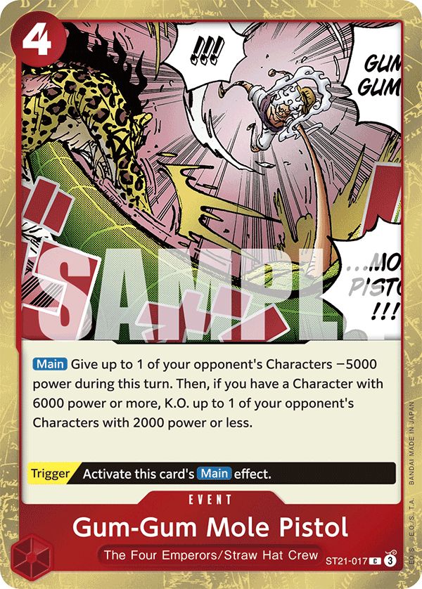 Gum-Gum Mole Pistol