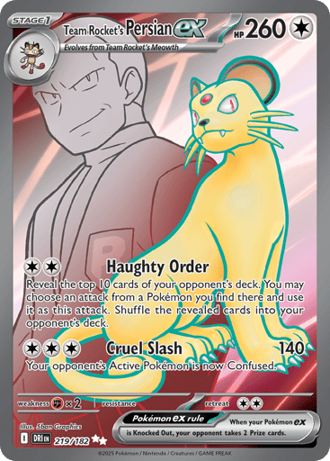 Team Rocket's Persian ex