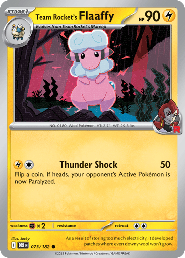 Team Rocket's Flaaffy