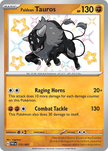 Paldean Tauros