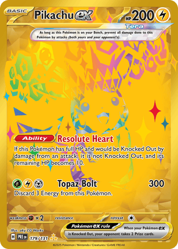 Pikachu ex SCR
