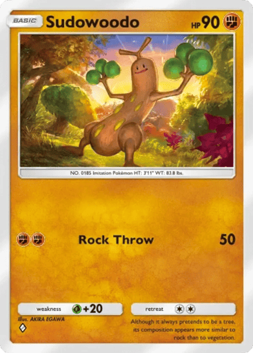 Sudowoodo