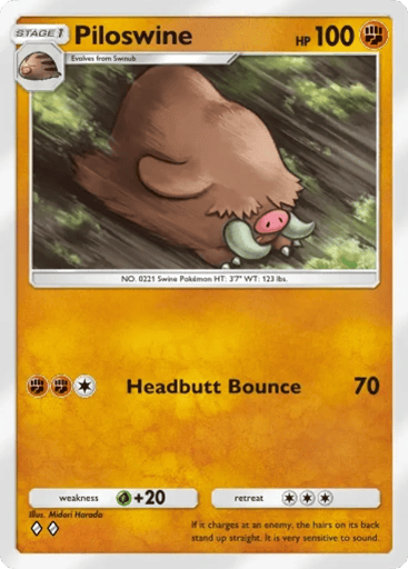 Piloswine