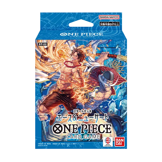[ST-22] Starter Deck 22: Ace & Newgate Display (JP)