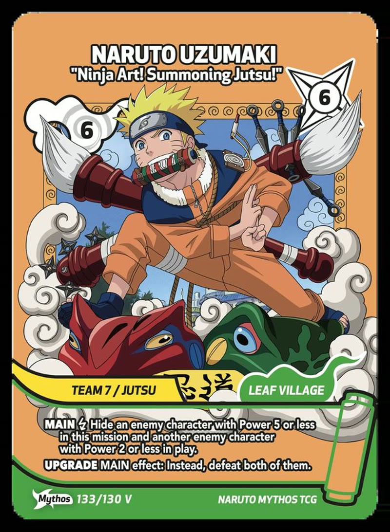 Naruto Uzumaki - Ninja Art! Summoning Jutsu!