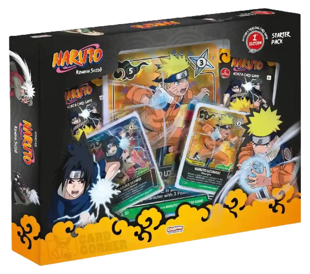 Naruto Mythos TCG - Konoha Shido 1. Edition - Booster Blister
