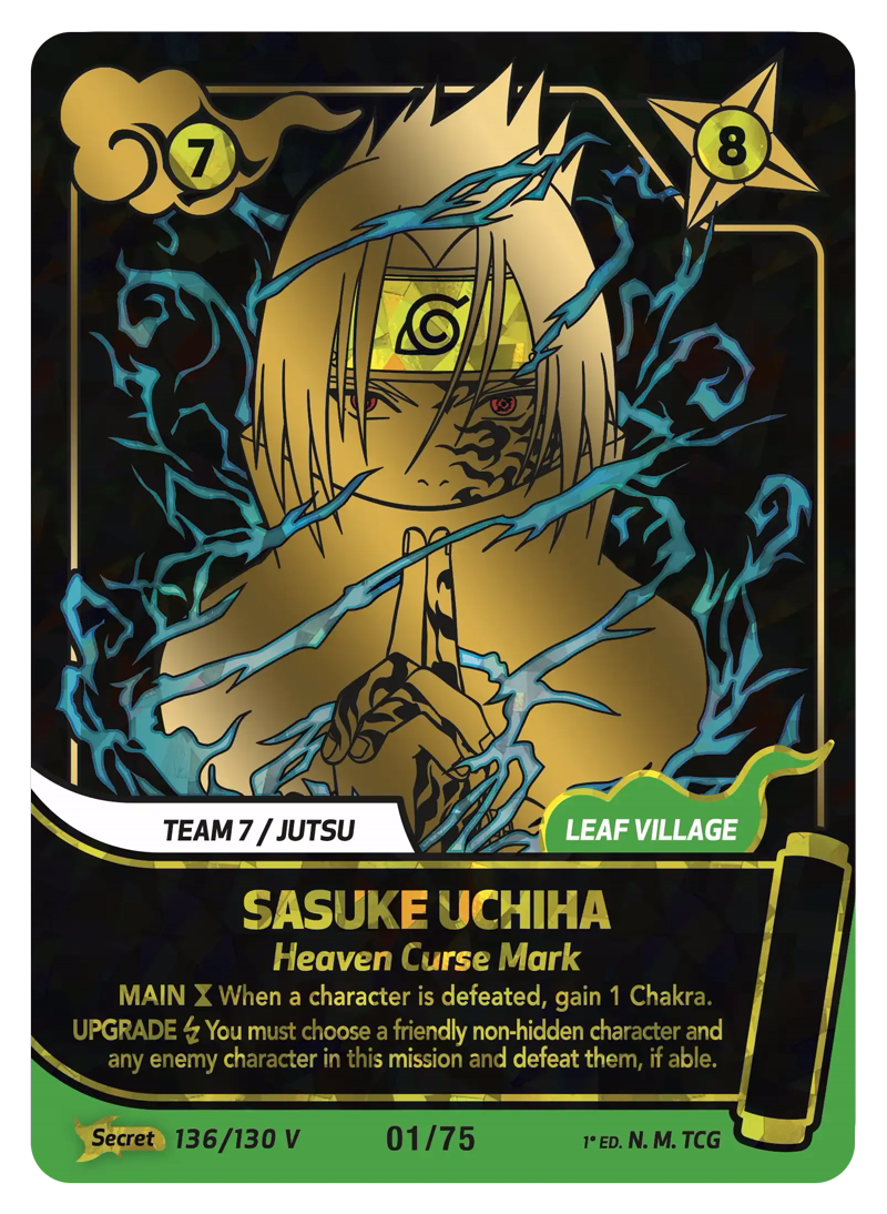 Sasuke Uchiha - Heaven Curse Mark