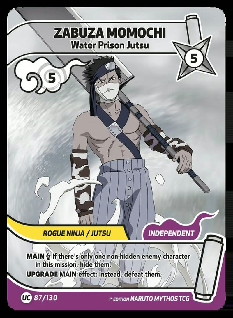 Zabuza Momochi - Water Prison Jutsu