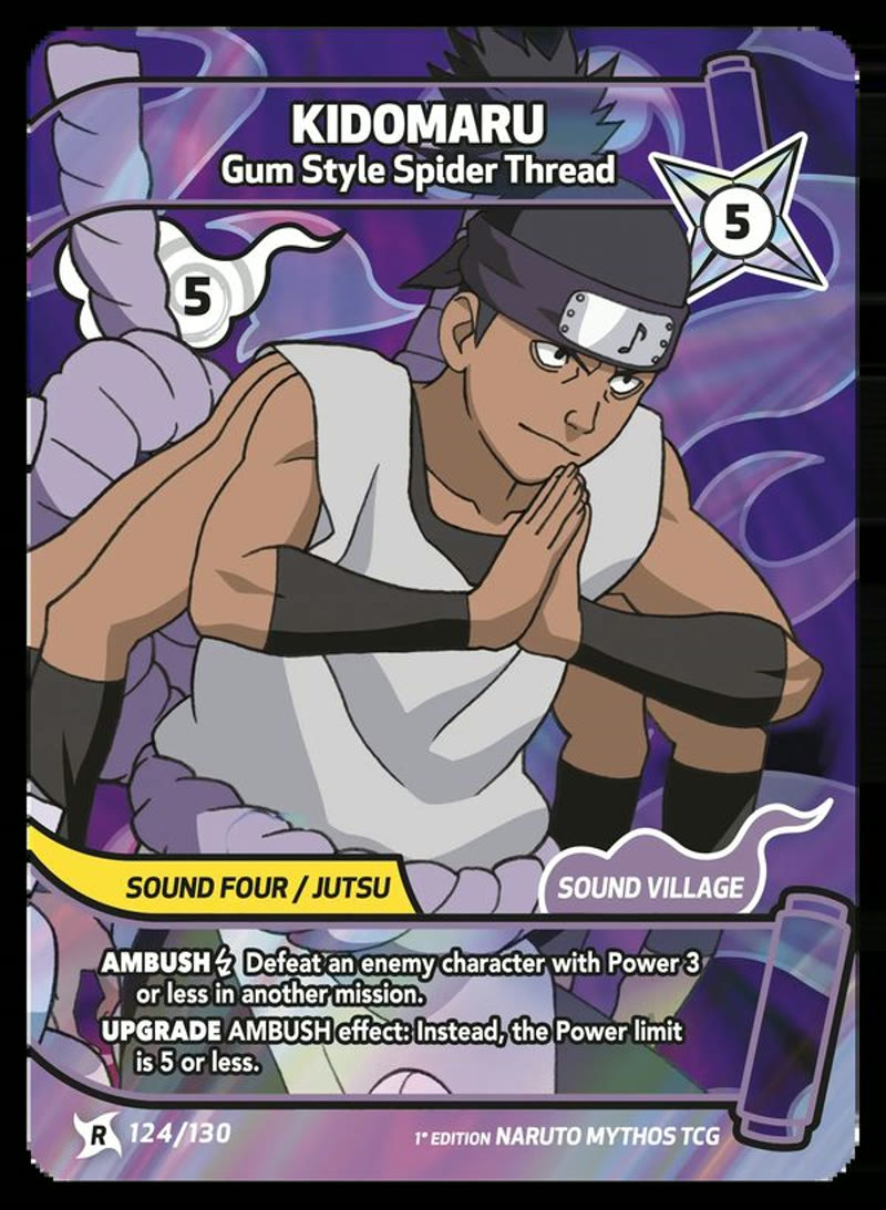 Kidomaru - Gum Style Spider Thread