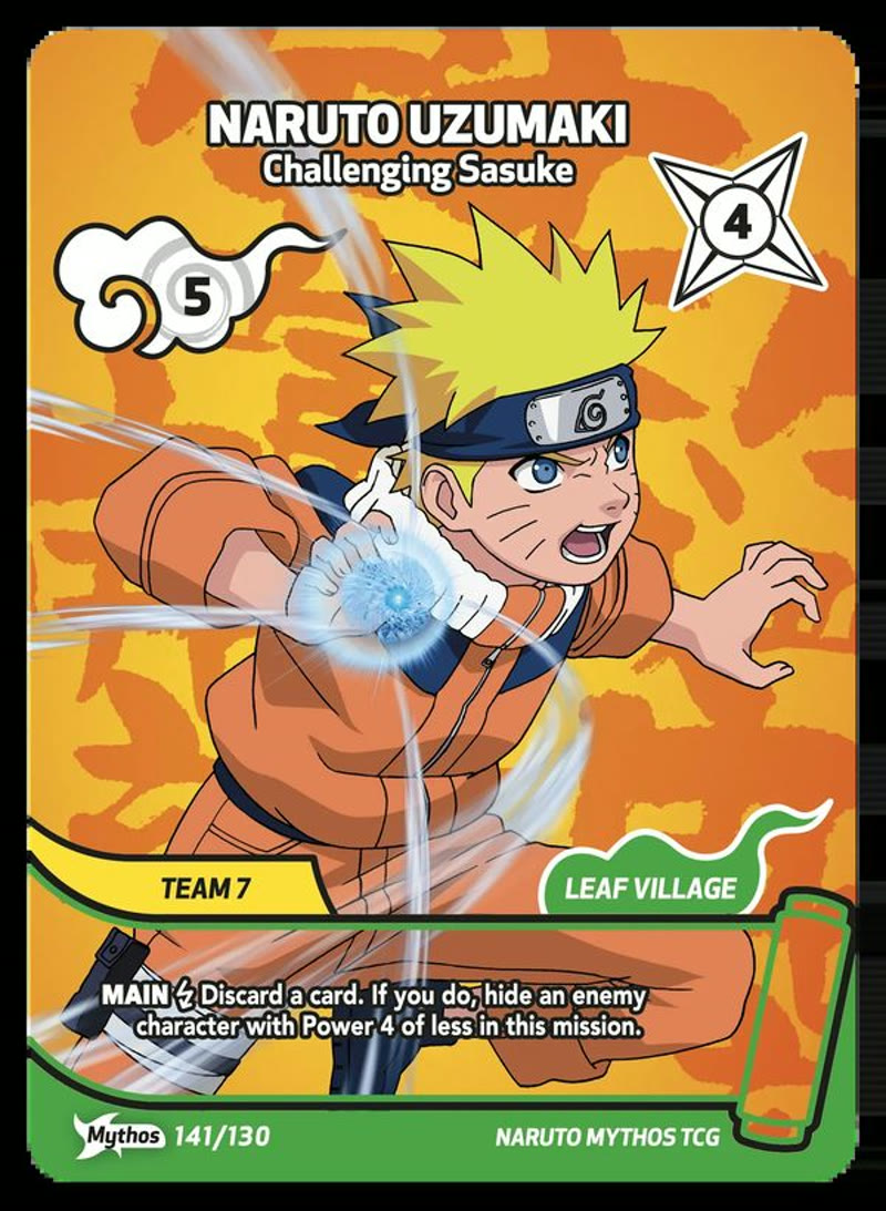 Naruto Uzumaki - Challenging Sasuke