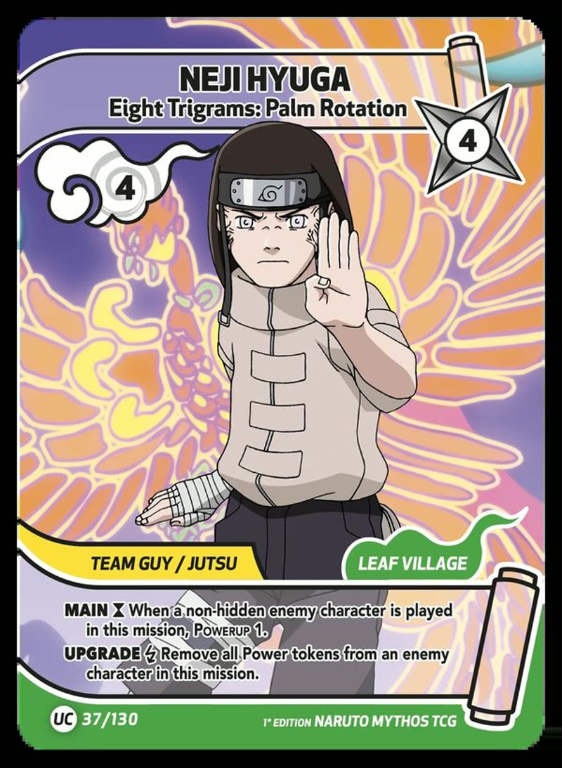 Neji Hyuga - Eight Trigrams: Palm Rotation
