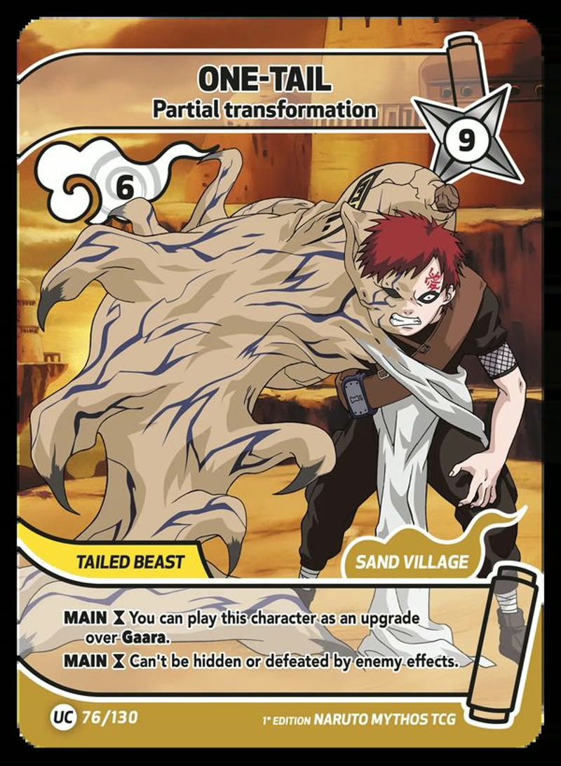 One-Tail - Partial transformation