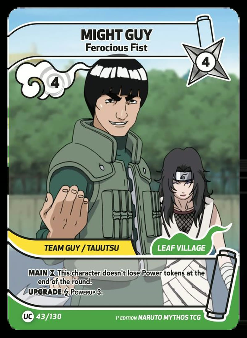 Might Guy - Ferocious Fist