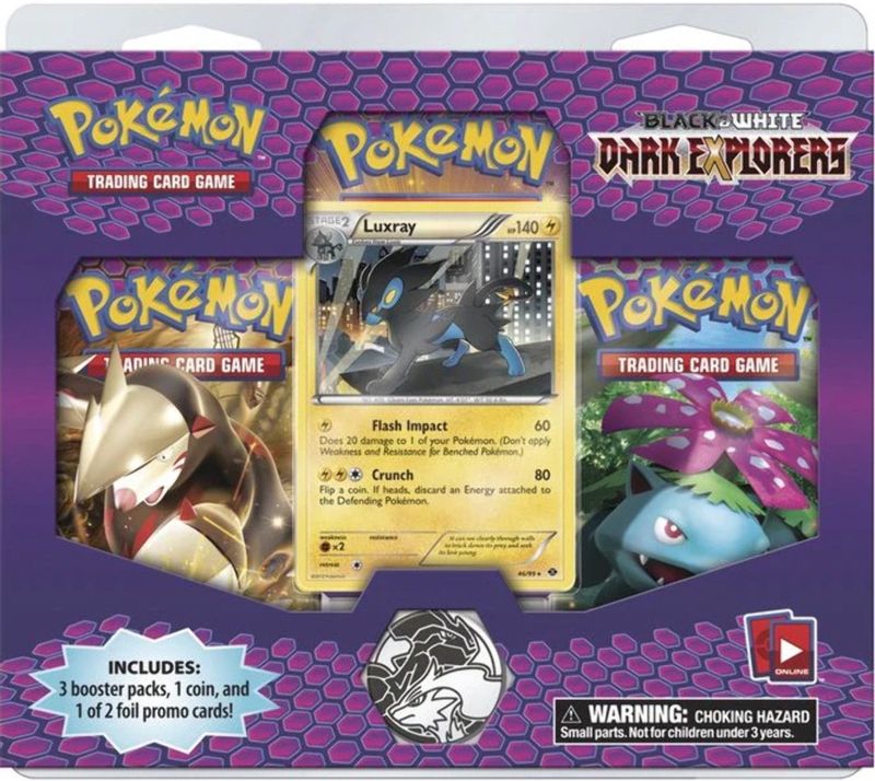 Dark Explorers 3 Pack Blister [Luxray]