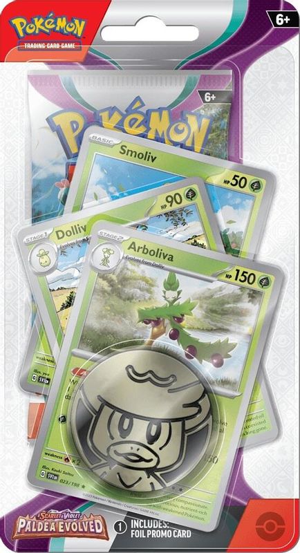 Paldea Evolved Premium Checklane Blister [Arboliva]