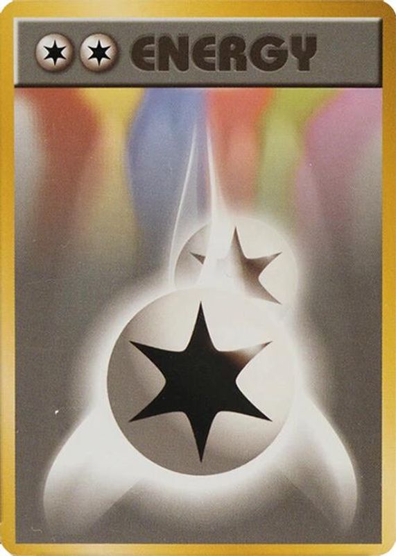 Double Colorless Energy